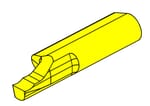 Schneidplatte Typ 105 zum Axialeinstechen Nutaußen Durchmesser ab 8 mm